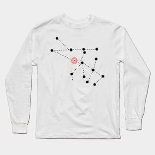 Rohini Nakshatra Hindu Vedic Sidereal Astrology Constellation Long Sleeve T-Shirt